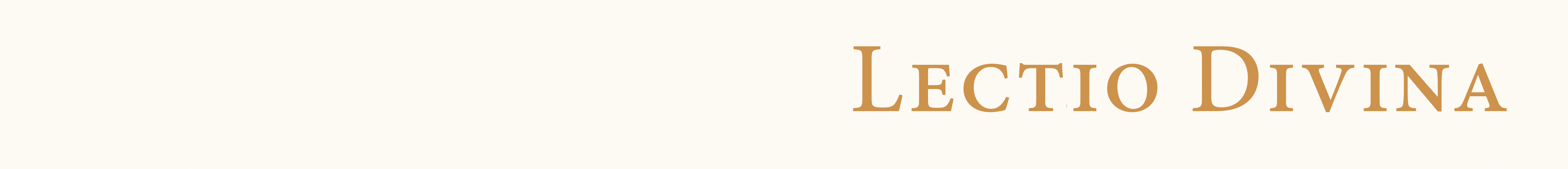 Lectio Divina