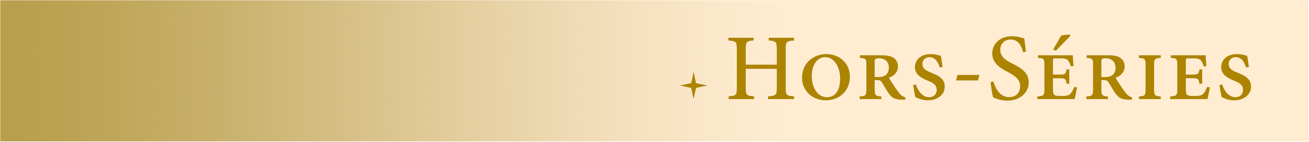 Hors-séries Hors-séries