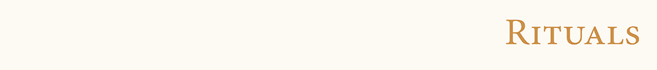 Rituals Rituals
