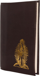 Funda de piel, color marrón