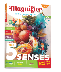 Magnifier the 5 senses