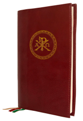 Red leather cover (Large)