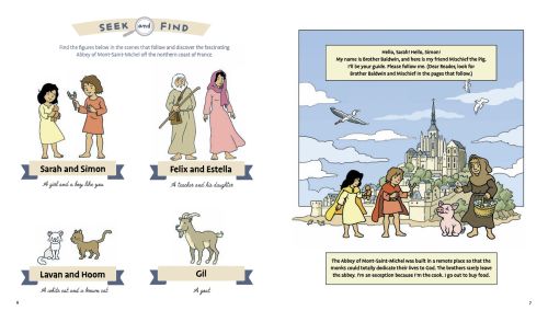 西嶋俊親、『風涛杳然（LE MONT-SAINT MICHEL）』 Magnificat Seek and Find: Mont-Saint-Michel