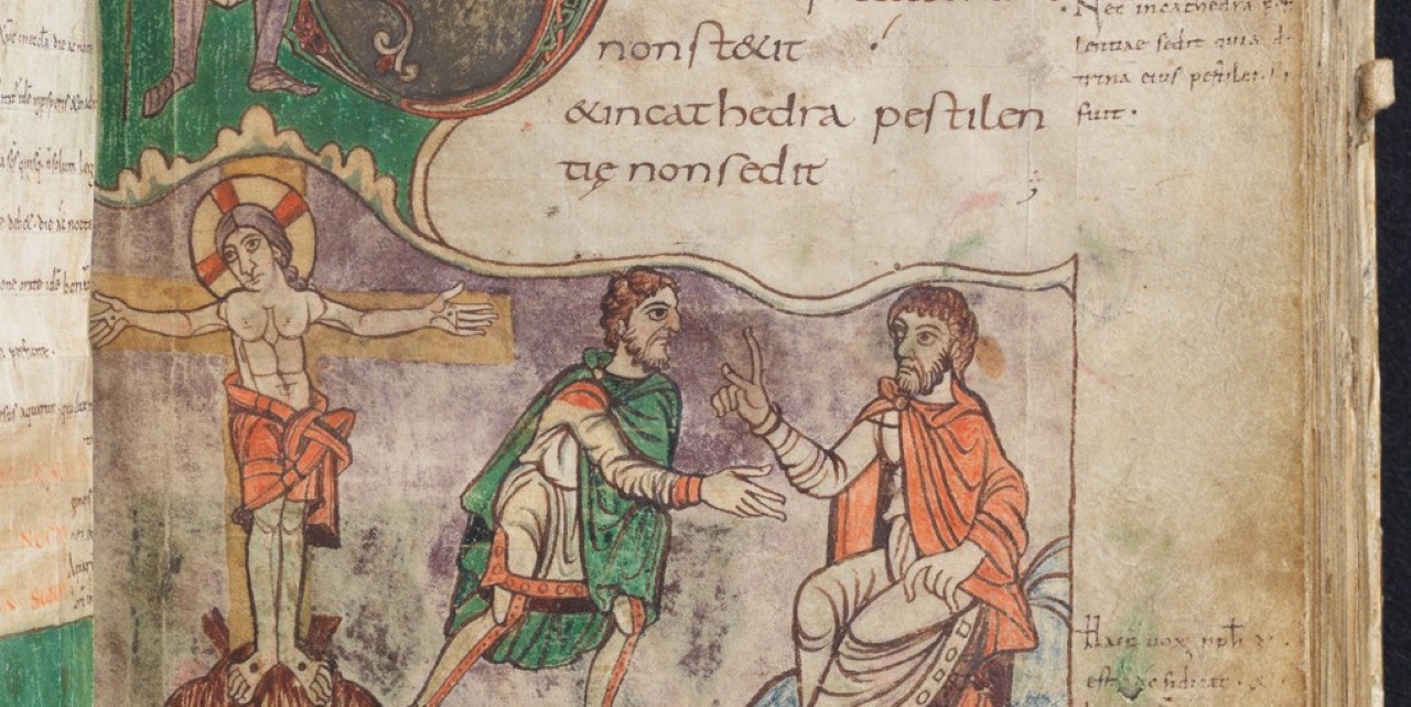 Blessed the Man (Ps 1), Stuttgart Psalter 